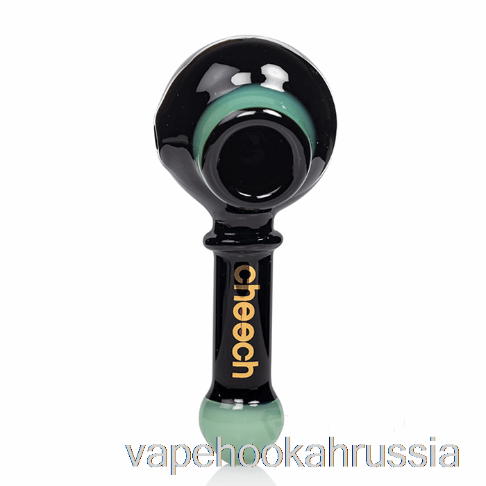 Vape Russia Cheech Glass двойная ложка трубка черный/нефрит